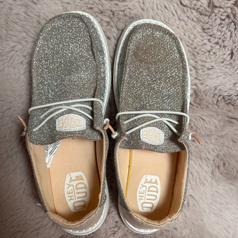 Hey Dude Sparkly Shoes